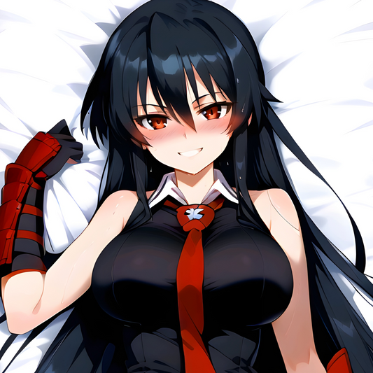 Akame Dakimakura Pillowcase – Premium 2-Way Tricot Material